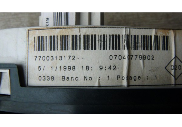 щиток приладів Renault Kangoo, 7700313172